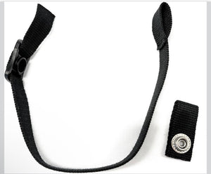 Hockey Helmet Chin Strap With Single Snap