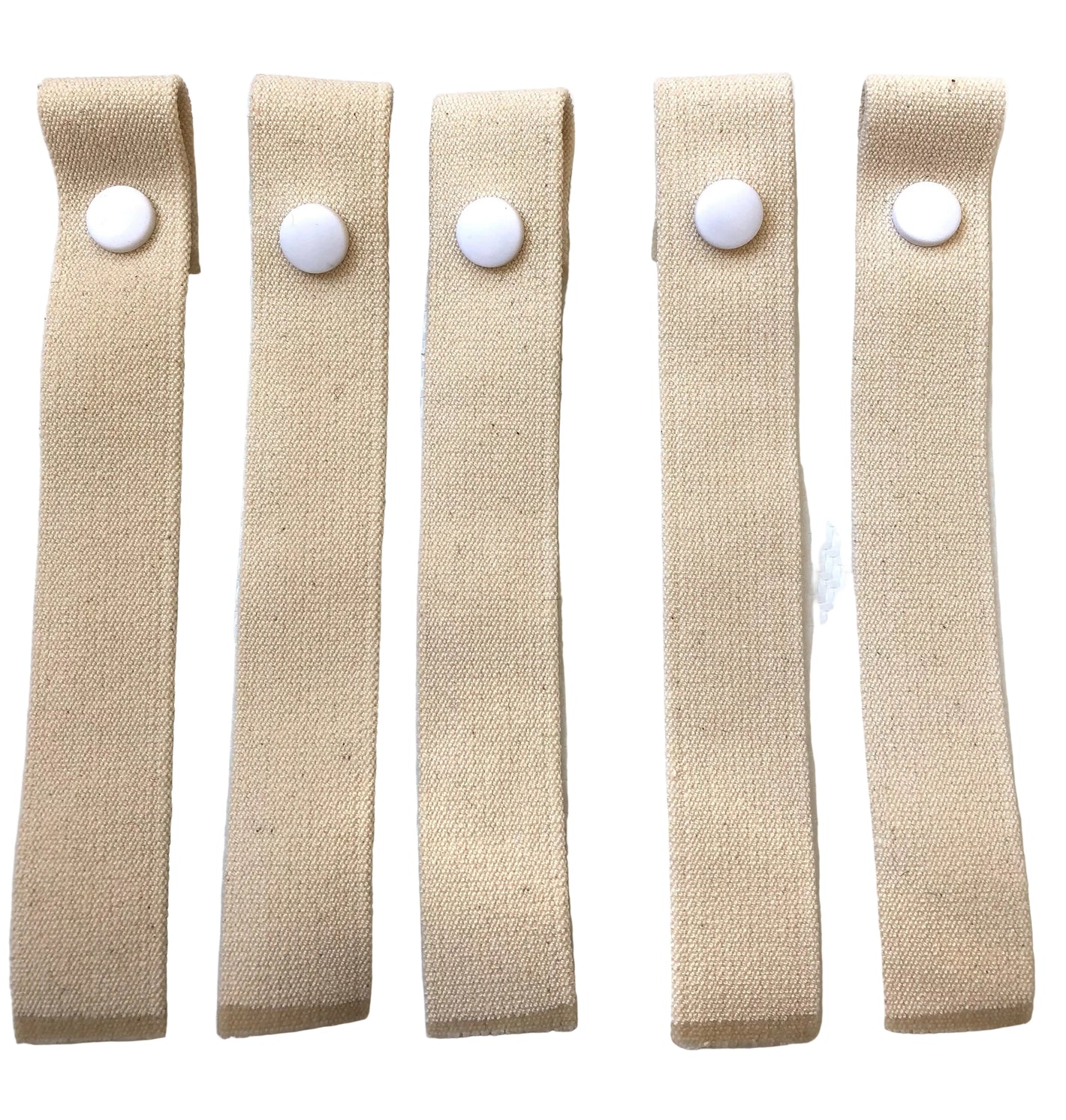 5 Piece Goalie Mask Back Plate Straps
