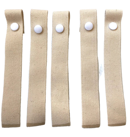 5 Piece Goalie Mask Back Plate Straps